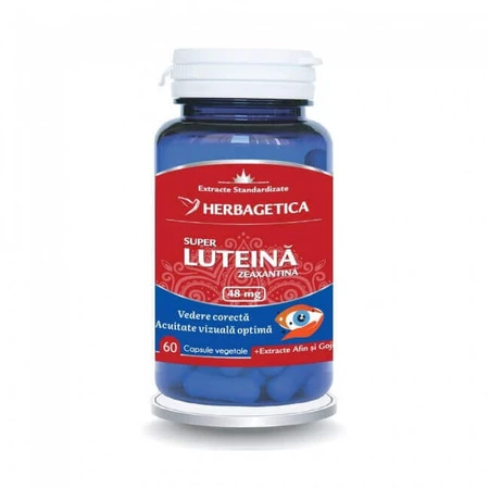 Herbagetica Super Lutein Zeaxanthin x 60cps: ціни та характеристики