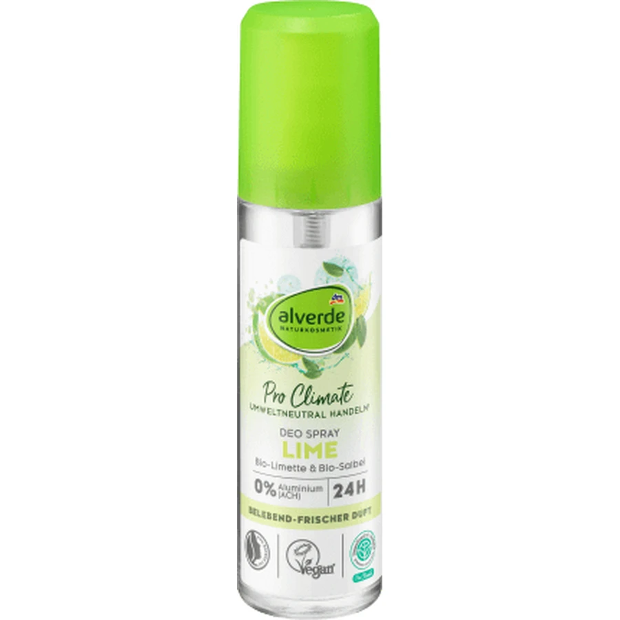 Дезодорант-спрей Alverde Naturkosmetik LIME, 75 мл: ціни та характеристики