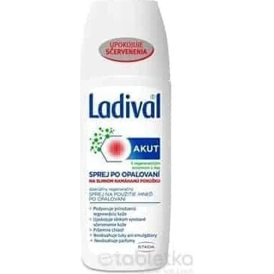 LADIVAL Акут спрей 1×150 мл, після сонця: ціни та характеристики