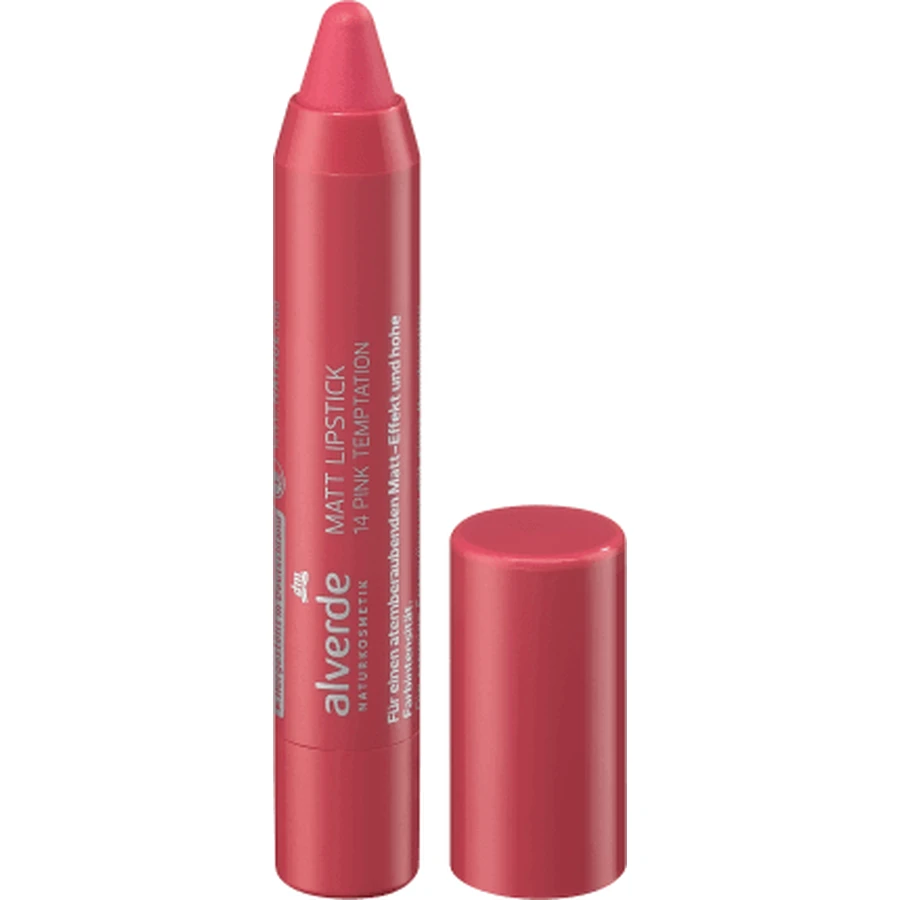 Alverde Naturkosmetik Matt Ruj 14 Pink Temptation, 3,17 г: ціни та характеристики