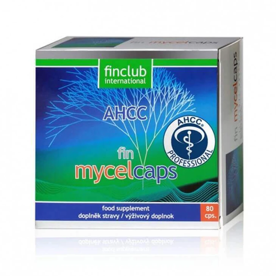 Fin Mycelcaps Finclub, 80 капсул: цены и характеристики