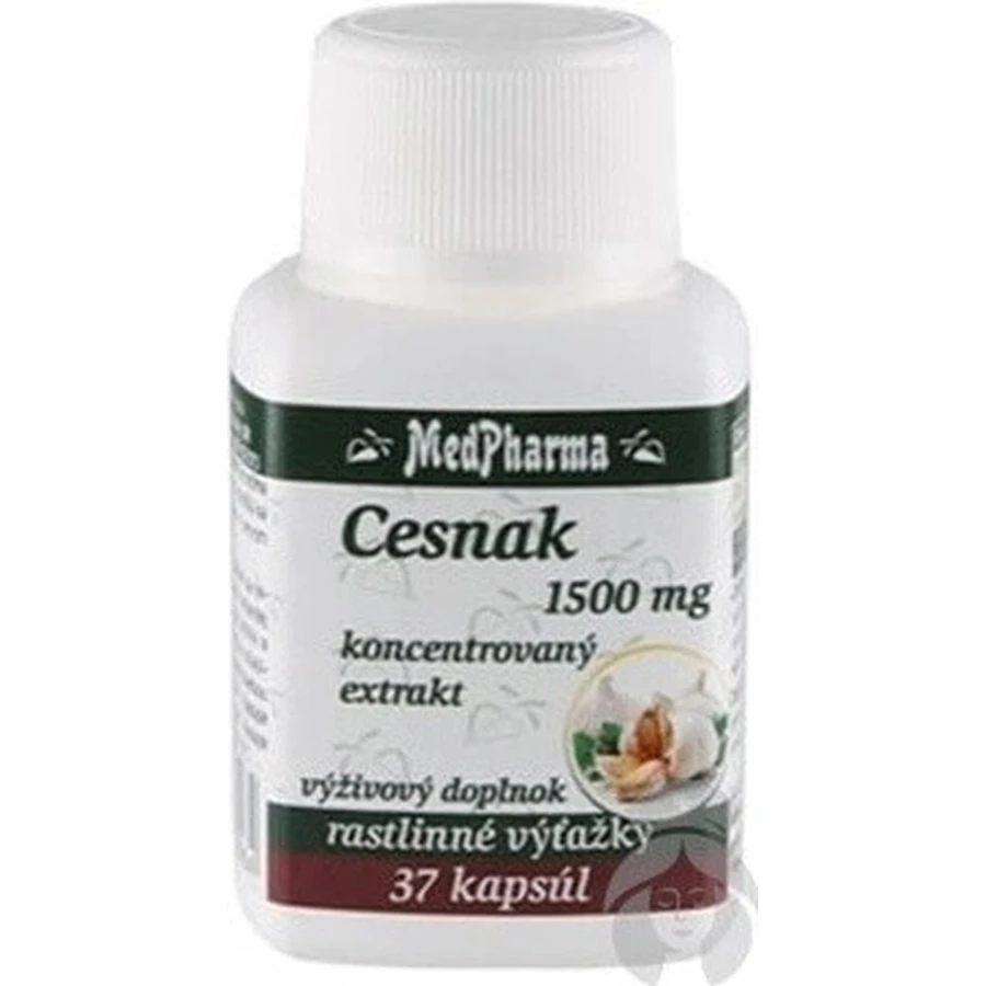 MedPharma ЦЕСНАК 1500 мг 1×37 капсул, дієтична добавка: ціни та характеристики