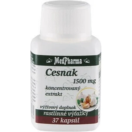 MedPharma ЦЕСНАК 1500 мг 1×37 капсул, дієтична добавка: ціни та характеристики