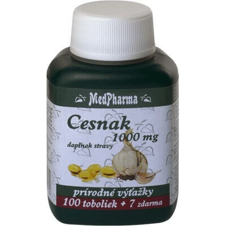 MedPharma ЦЕСНАК 1500 мг 1×37 капсул, дієтична добавка: ціни та характеристики