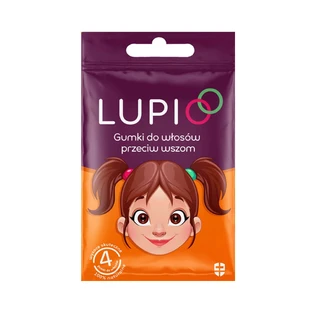 Lupio, воскові гумки проти вошей, 4 шт.