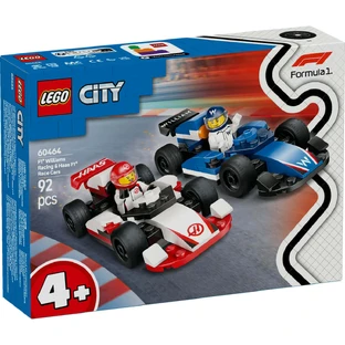 Гоночные машины Формулы-1 Williams Racing и Haas F1, 60464, + 4 года, Lego