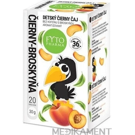 FYTO CHILDREN'S BLACK TEA BROSKINS без кофеїну 20×1,5 г, дитячий чорний чай: ціни та характеристики