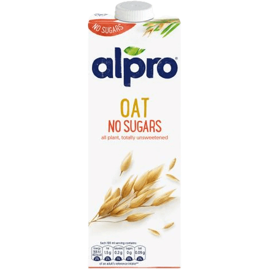 Овсяный напиток Alpro несладкий 1 л: цены и характеристики