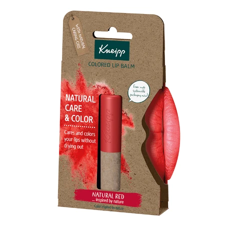 Бальзам для губ Kneipp Natural Care&Color Natural Red, 3,5 г: цены и характеристики