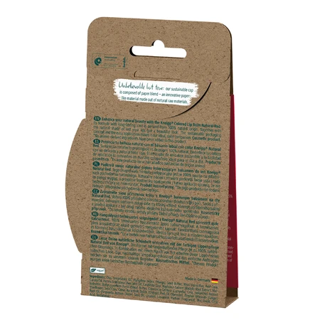Бальзам для губ Kneipp Natural Care&Color Natural Red, 3,5 г: цены и характеристики