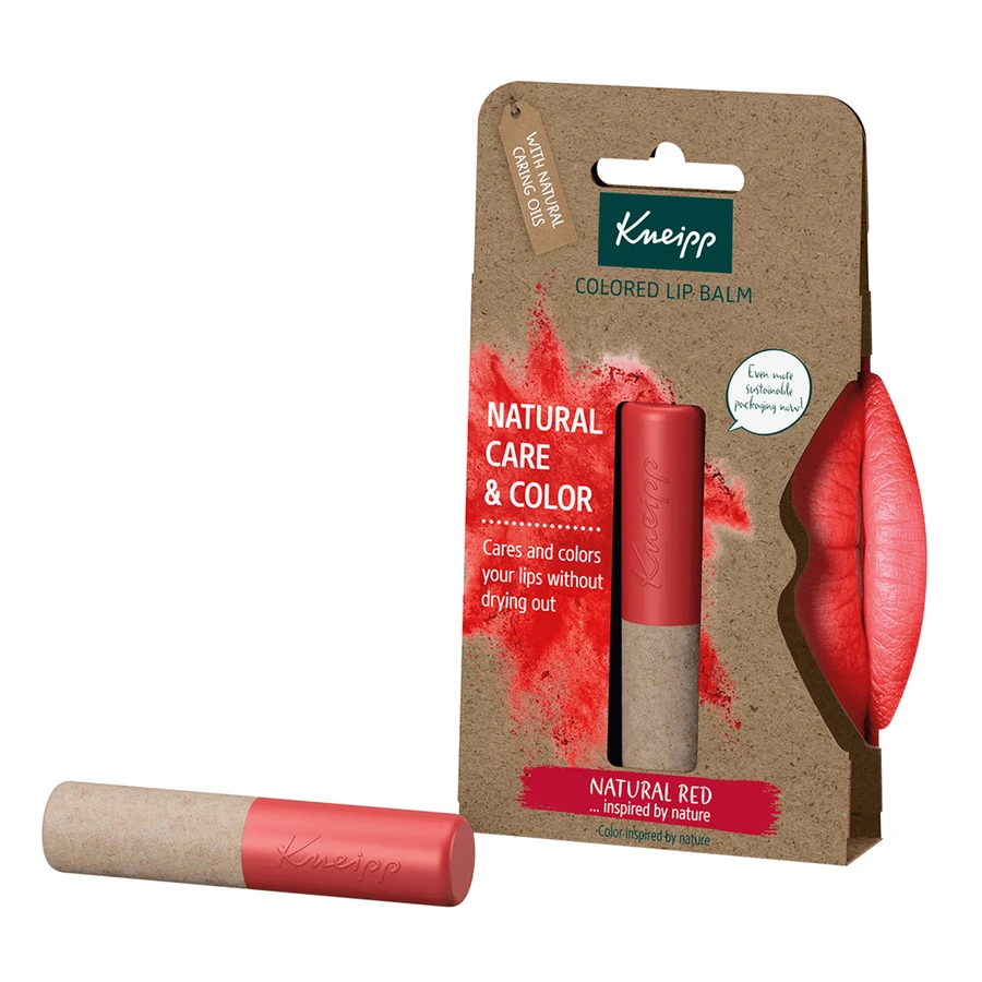 Бальзам для губ Kneipp Natural Care&Color Natural Red, 3,5 г: цены и характеристики