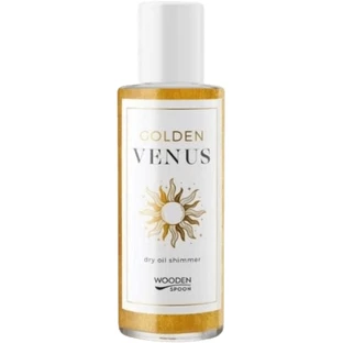 Суха олія для блиску Woodenspoon Glitter Dry Oil Golden Venus 100 мл