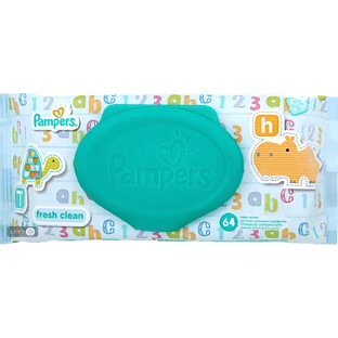 Вологі серветки Pampers Fresh Clean 64 шт