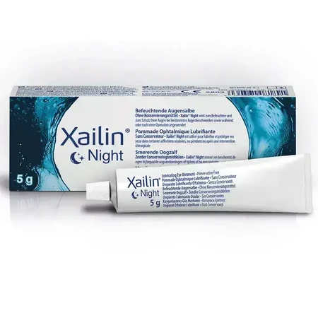 Офтальмологическая мазь Visufarma Xailin Night, ночная, увлажняющая, 5 г: цены и характеристики