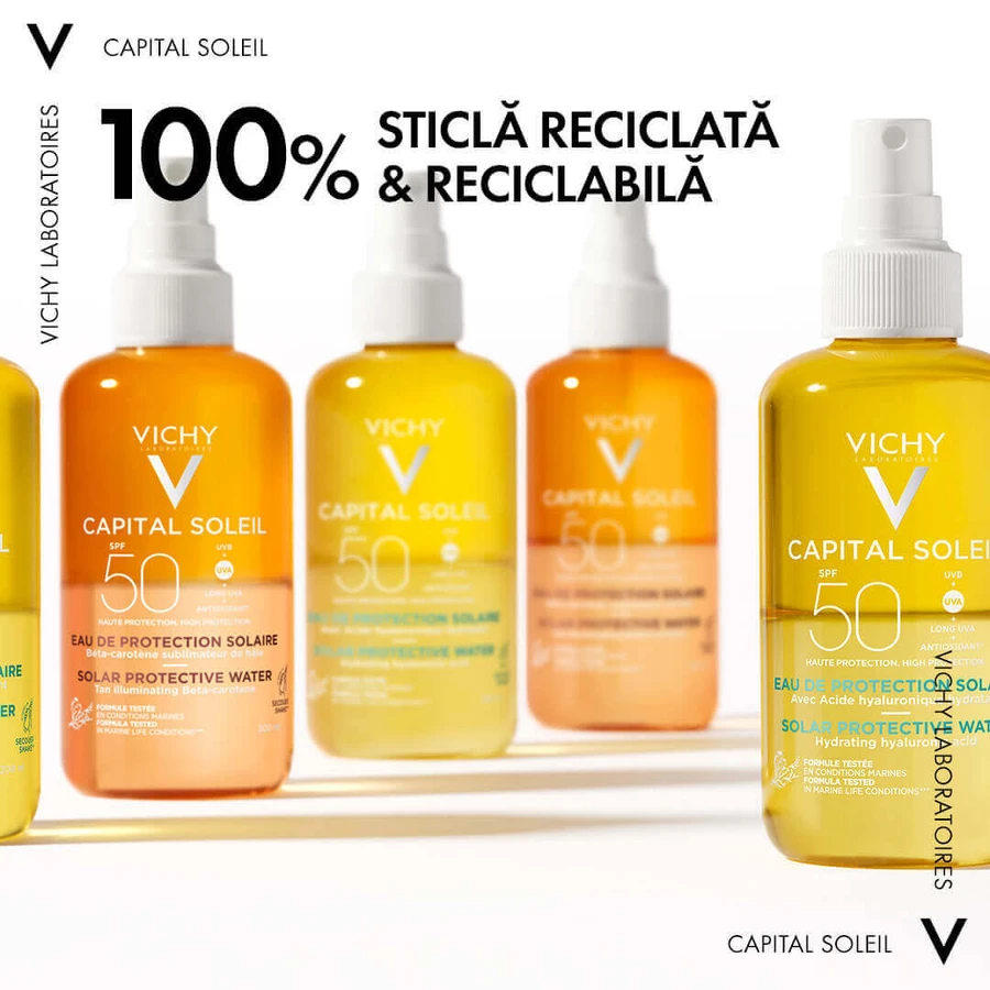 Vichy Capital Soleil Долгоиграющий солнцезащитный крем для лица и тела SPF 50, 200 мл, Vichy: цены и характеристики