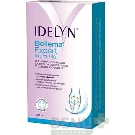 IDELYN Beliema Expert Intime Gel 1×200 мл, інтимний гель для жінок: ціни та характеристики