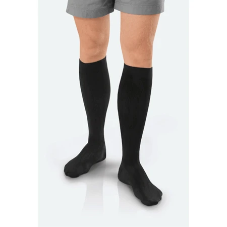Jobst For Men Explore, компрессионные носки до колена, CCL2, закрытый носок, размер 3, черный: цены и характеристики