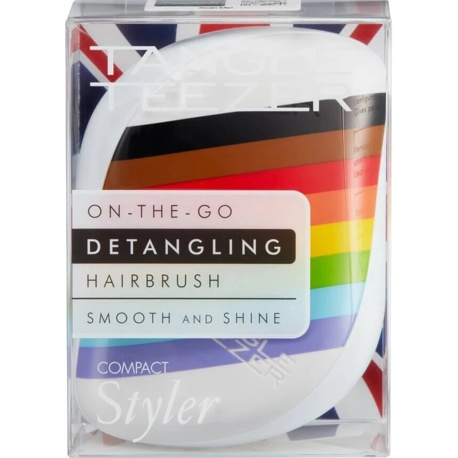 Tangle Teezer® Compact Styler Pride 1x1 шт, расческа для волос: цены и характеристики