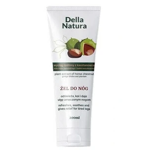 Della Natura активный гель для ног, экстракт каштана, 200 мл