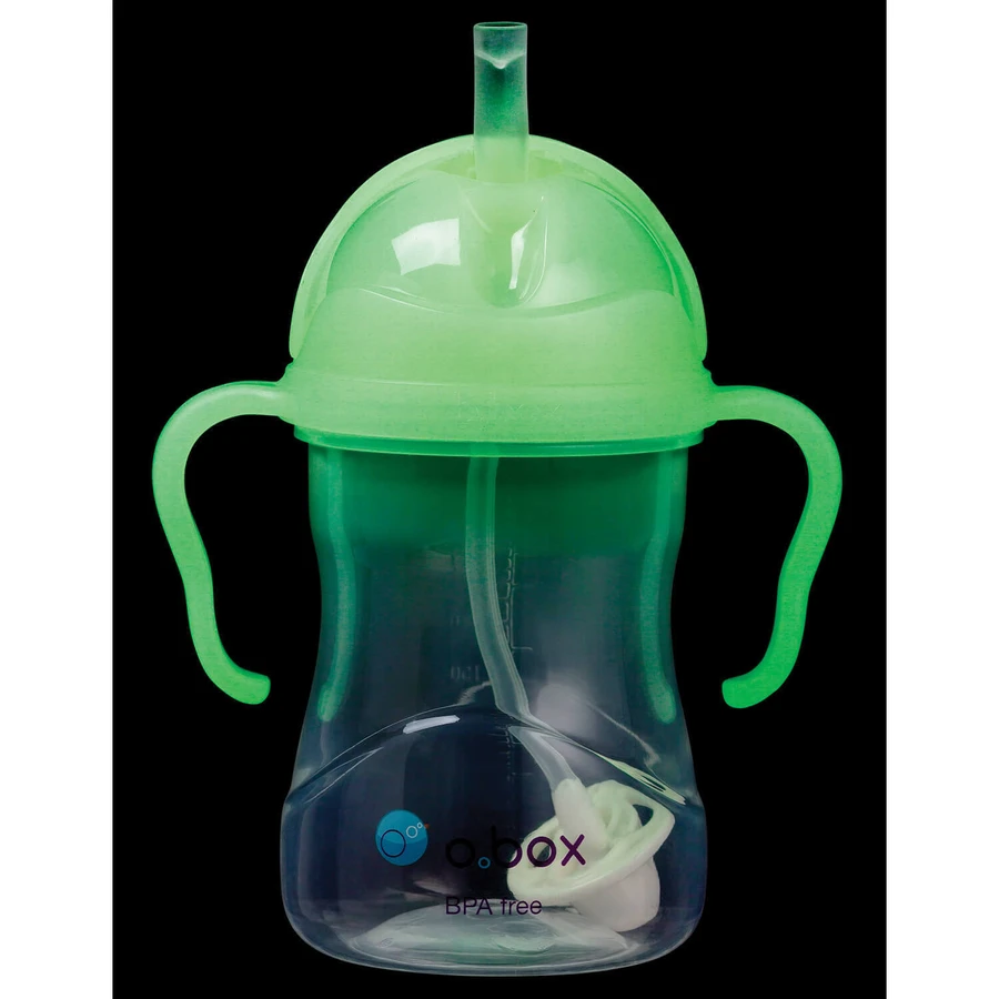 B.Box Glow in the Dark, пляшечка з сомою, що світиться в темряві, від 6 місяців, 240 мл: ціни та характеристики
