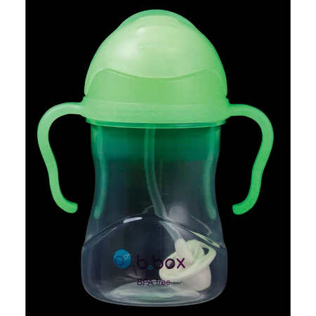 B.Box Glow in the Dark, пляшечка з сомою, що світиться в темряві, від 6 місяців, 240 мл: ціни та характеристики