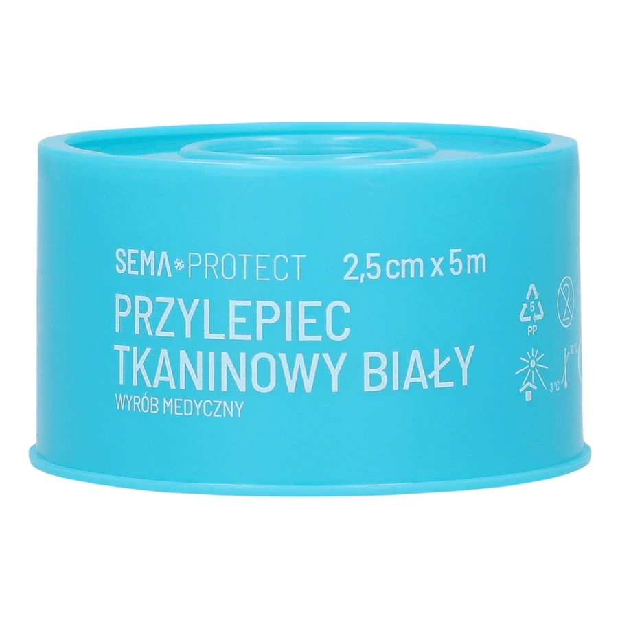 SEMA Protect, клейка стрічка для тканини, 2,5 см х 5 м, 1 шт.: ціни та характеристики