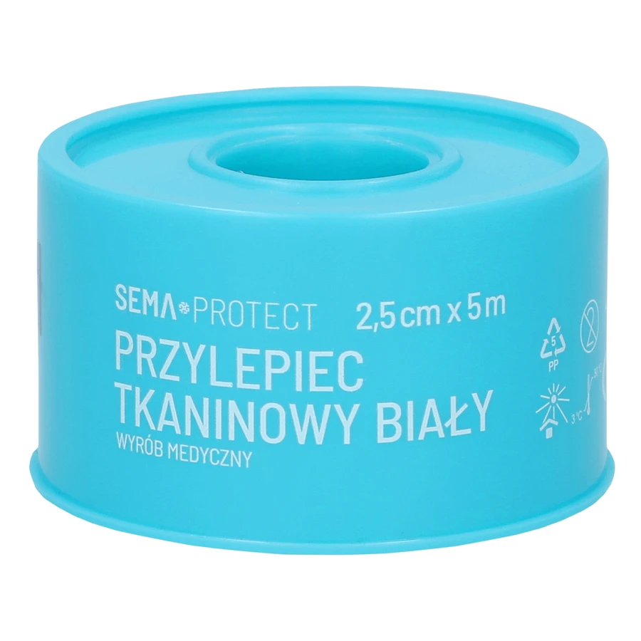 SEMA Protect, клейка стрічка для тканини, 2,5 см х 5 м, 1 шт.: ціни та характеристики