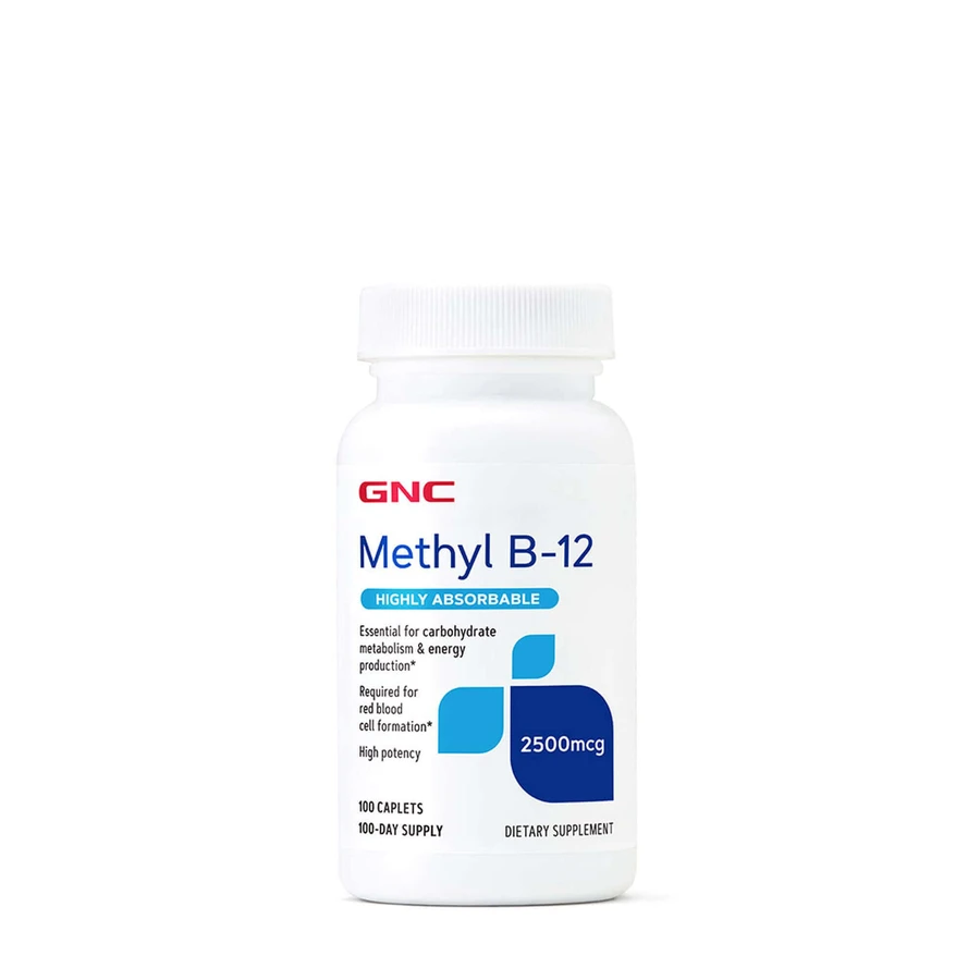 Gnc Methyl B-12 2500 мкг, вітамін B-12 метилкобаламін, 100 Tb: ціни та характеристики