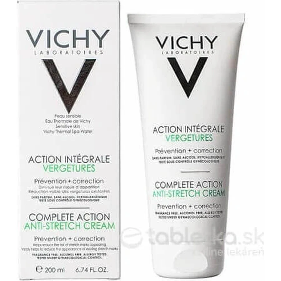 VICHY Action intégrale крем від розтяжок 200 мл 1×200 мл, крем від розтяжок: ціни та характеристики