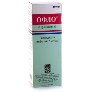 Офло р-р инф. 200 мг фл. 100 мл