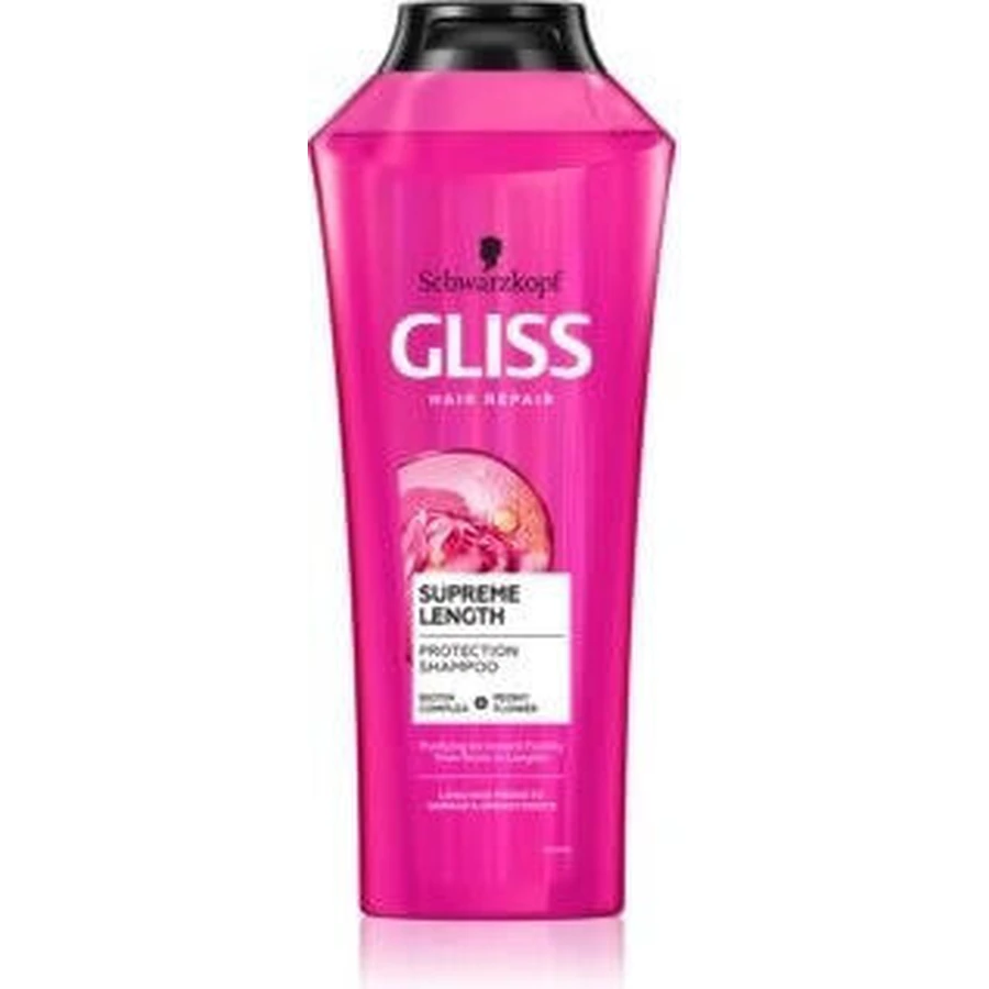 Schwarzkopf Gliss ampón Supreme Length 1×400 мл, ampón: цены и характеристики