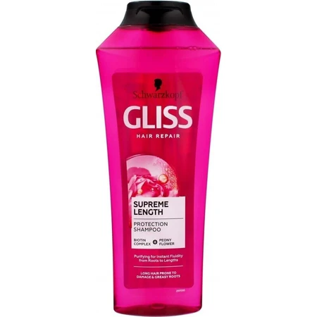 Schwarzkopf Gliss ampón Supreme Length 1×400 мл, ampón: цены и характеристики