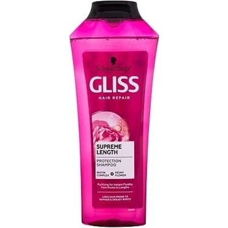 Schwarzkopf Gliss ampón Supreme Length 1×400 мл, ampón: цены и характеристики
