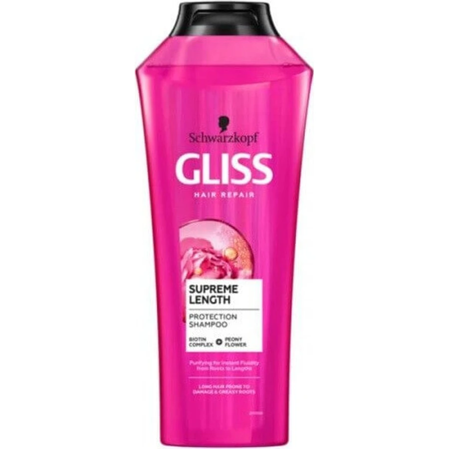 Schwarzkopf Gliss ampón Supreme Length 1×400 мл, ampón: цены и характеристики