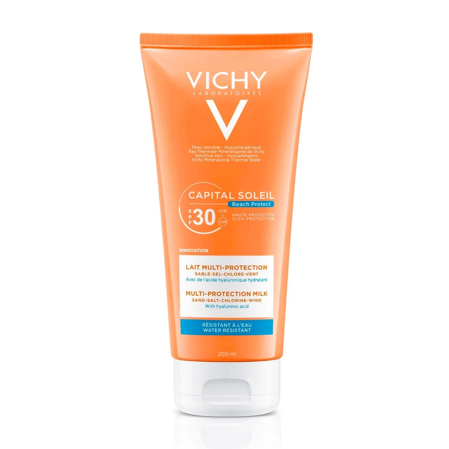 Vichy Capital Soleil Multi-Protector Солнцезащитное молочко SPF 30, 200 мл: цены и характеристики
