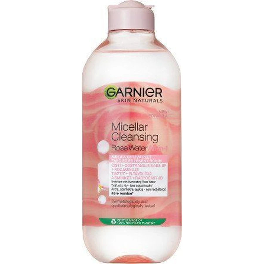 Garnier Міцелярна очищуюча рожева вода 400 мл: ціни та характеристики