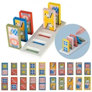 Развивающая игра Мое первое домино, +18 месяцев, Taf Toys