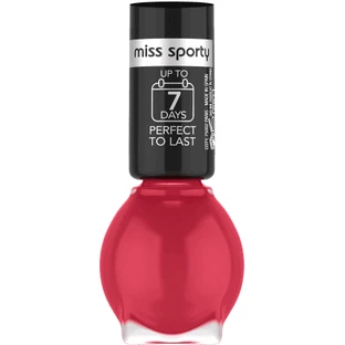 Miss Sporty Стійкий кольоровий лак для нігтів 205 Red, 7 мл