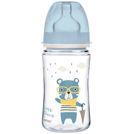 Canpol babies EasyStart проти коліків для немовлят Фаа EasyStart BONJOUR PARIS блакитний 240 мл: ціни та характеристики