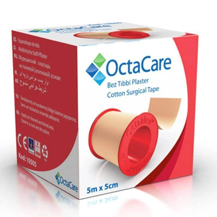Текстильна клейка стрічка Octa 5 м х 5 см: ціни та характеристики