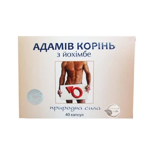 Адамов корень с йохимбе Аптека природы капсулы 40 шт