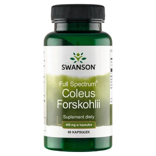 Swanson Full Spectrum Coleus Forskohlii, индийская крапива, 60 капсул