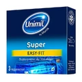 Латексные презервативы Unimil Super Comfort and Safety, 3 штуки