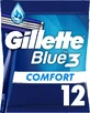 Чоловічі комфортні бритви Gillette Blue3 12 шт.