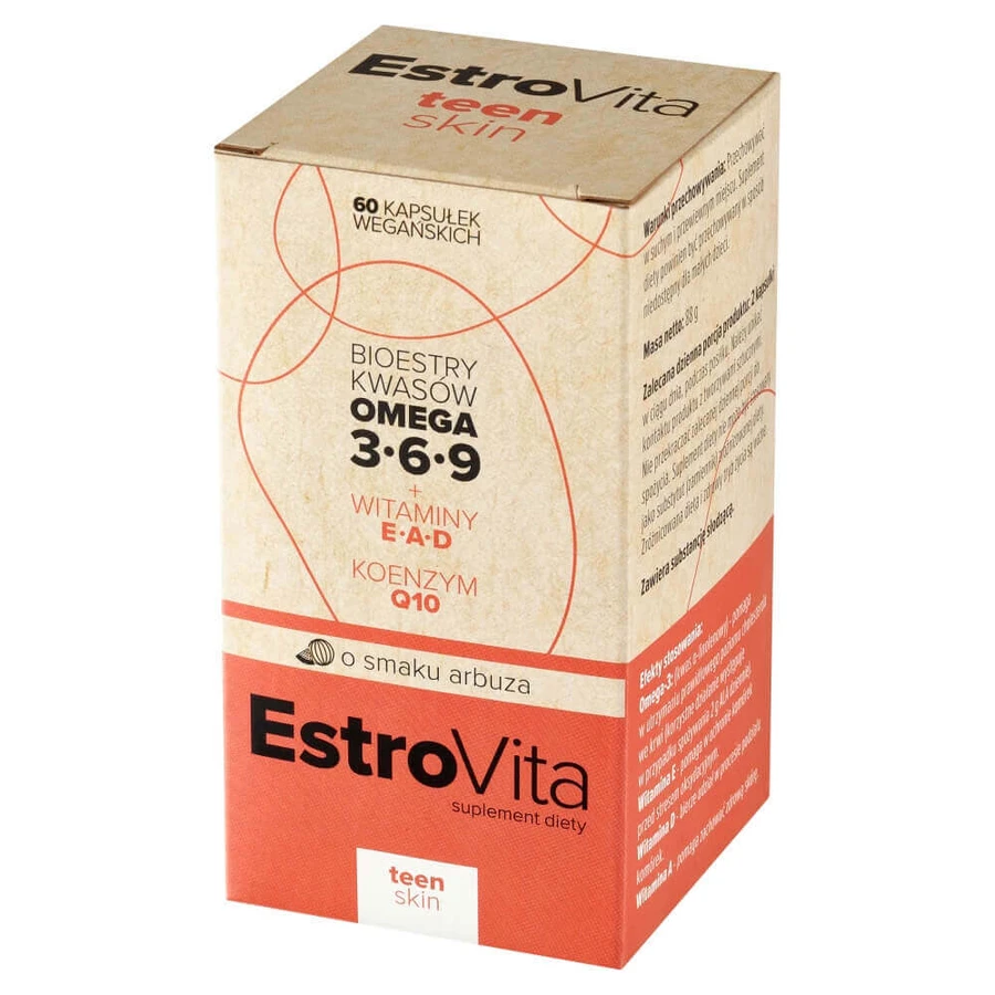 EstroVita Teen Skin, 60 капсул: ціни та характеристики