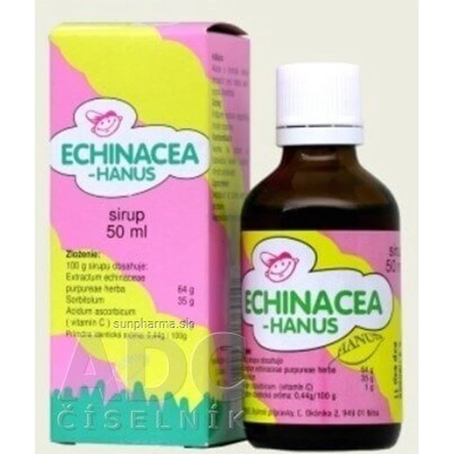 HANUS ECHINACEA CHILDREN'S SYRUP 1×50 мл, детский сироп, 6м+: цены и характеристики