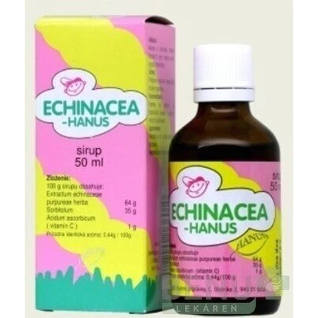 HANUS ECHINACEA CHILDREN'S SYRUP 1×50 мл, детский сироп, 6м+: цены и характеристики