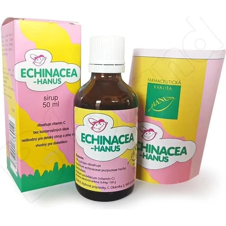 HANUS ECHINACEA CHILDREN'S SYRUP 1×50 мл, детский сироп, 6м+: цены и характеристики