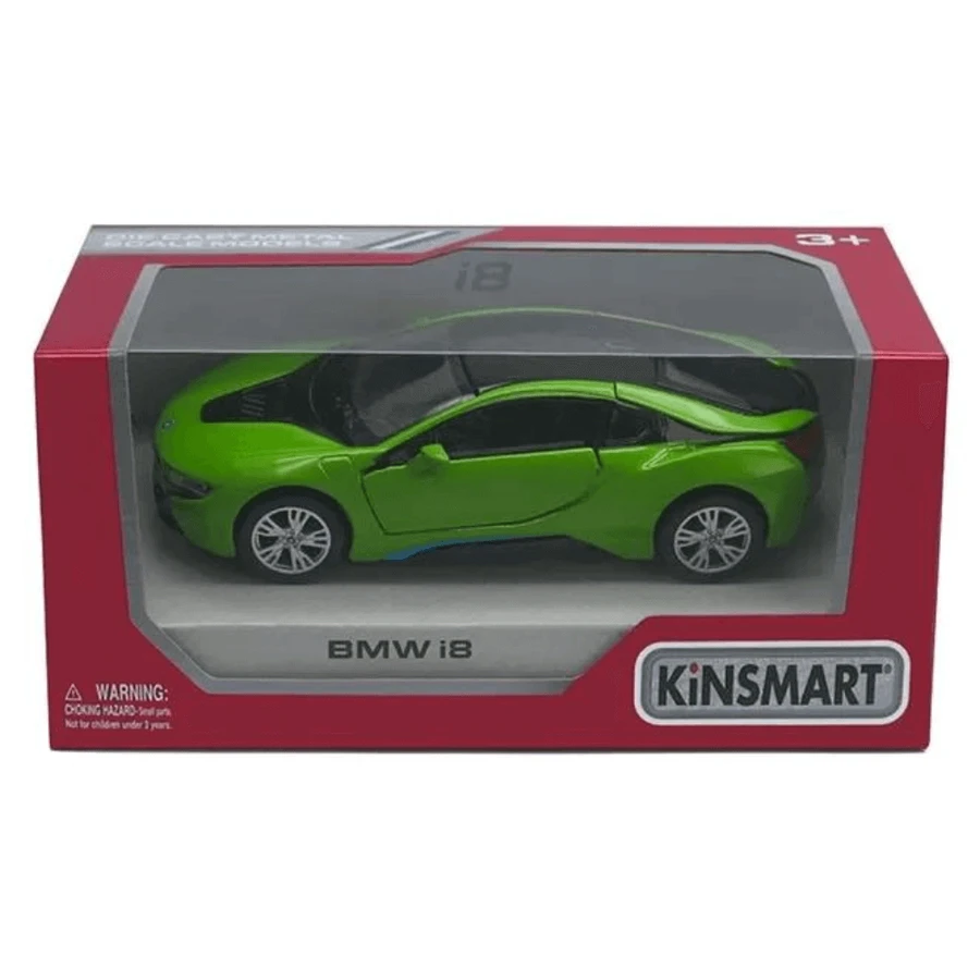 Металлический автомобиль BMW I8, масштаб 1 к 36, 13 см, Kinsmart: цены и характеристики