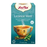 М'ятний чай з лакрицею, 17 пакетиків, Yogi Tea